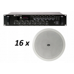 Komplet nagłaśniający - wzmacniacz ITC TI-2406S i głośniki ITC T-208B